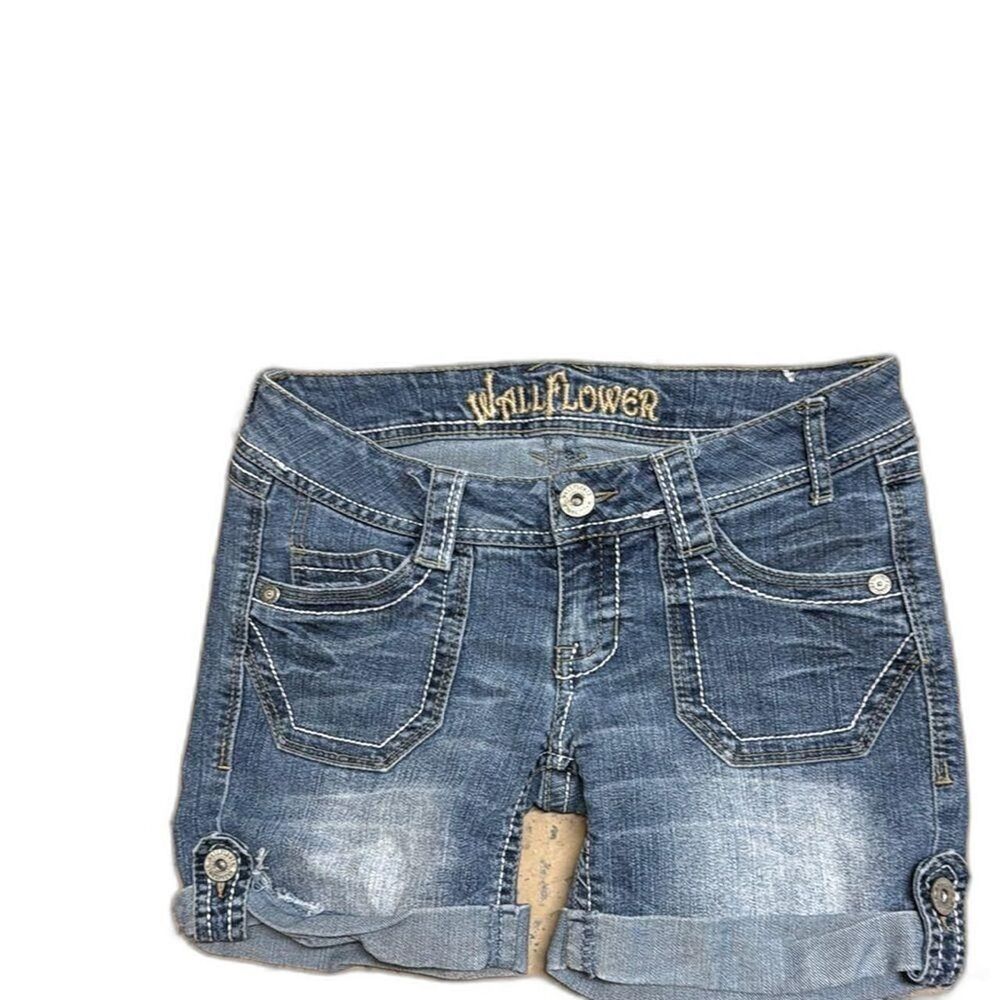 Wallflower Women's Blue Shorts
